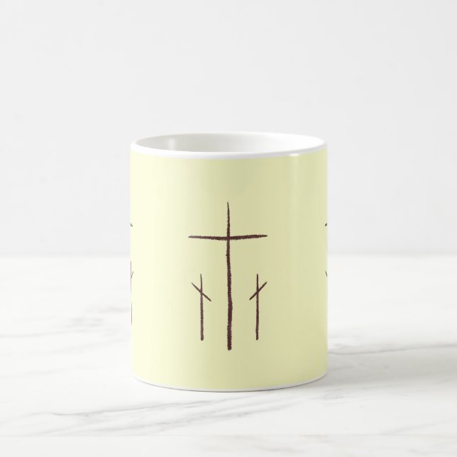Mug Trois croix chrétiennes du Calvaire (Centre)