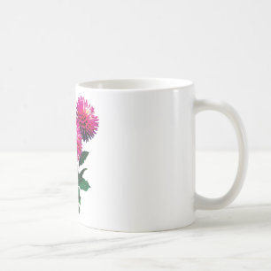 Mug Trois Dahlias Roses