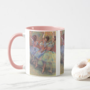 Mug Trois danseurs d'Edgar Degas, Ballet Art Vintage