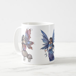 Mug Trois fées violettes et bleues de Molly Harrison