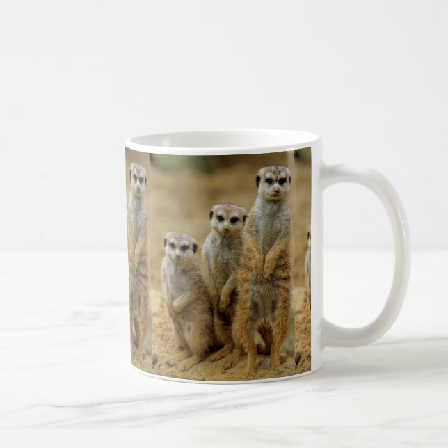 Mug Trois génies (Suricata suricatta) (Droite)