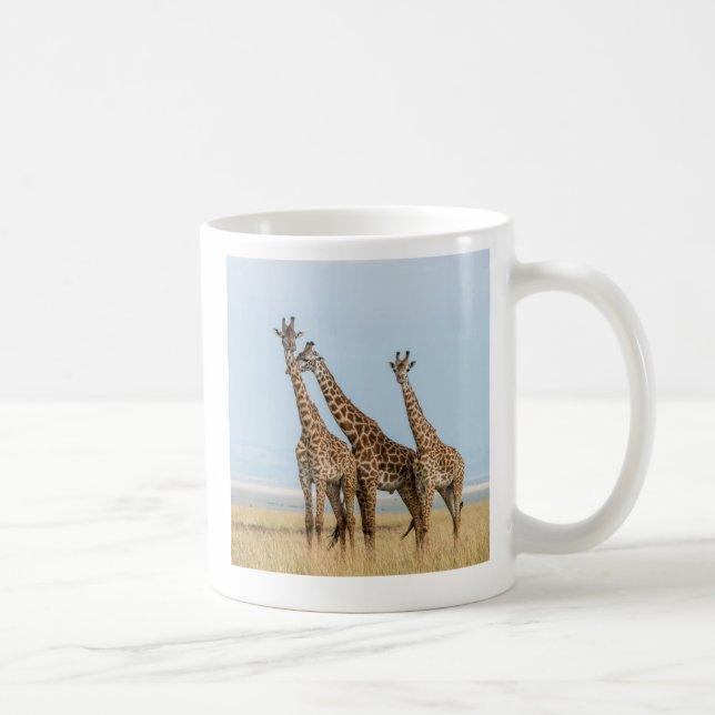 Mug Trois girafes Poing (Droite)