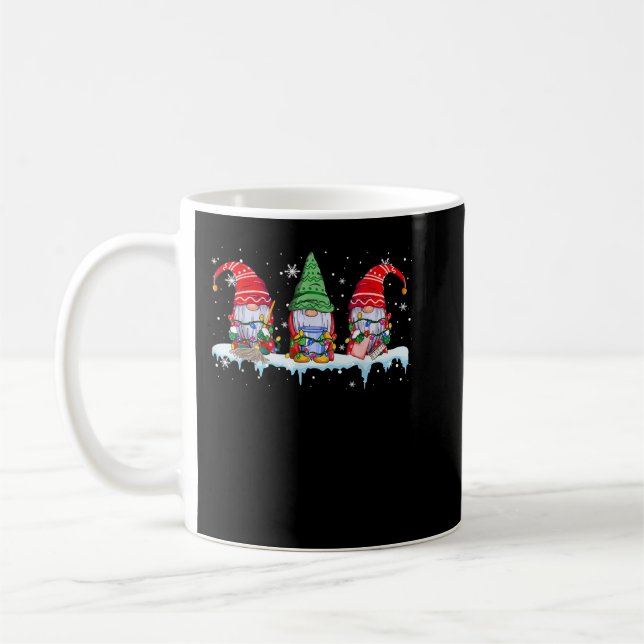 Mug Trois Gnomes Nettoyants Fantastiques lumières de N (Gauche)