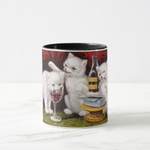 Mug Trois Jolly Kittens à la fête