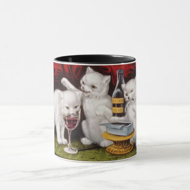 Mug Trois Jolly Kittens à la fête (Centre)