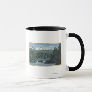 Mug Trois montagnes de soeurs près se plient, OU de