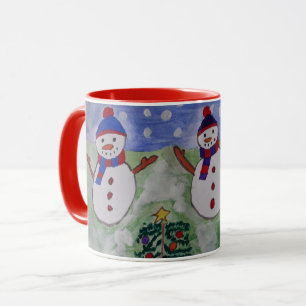 Mug Trois motards de Noël
