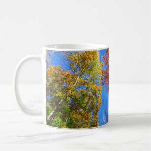 Mug Trois nuances d'érables d'automne colorés