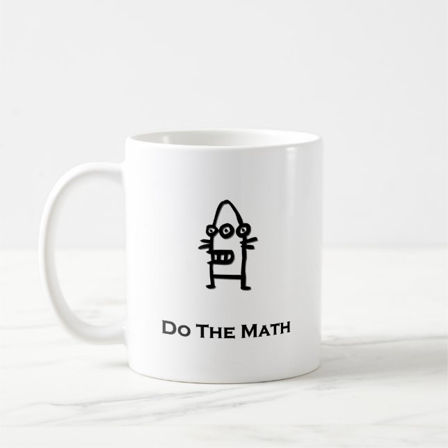 Mug Trois Oeil Bot Faire Le Mathe (Gauche)