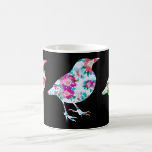Mug Trois oiseaux floraux