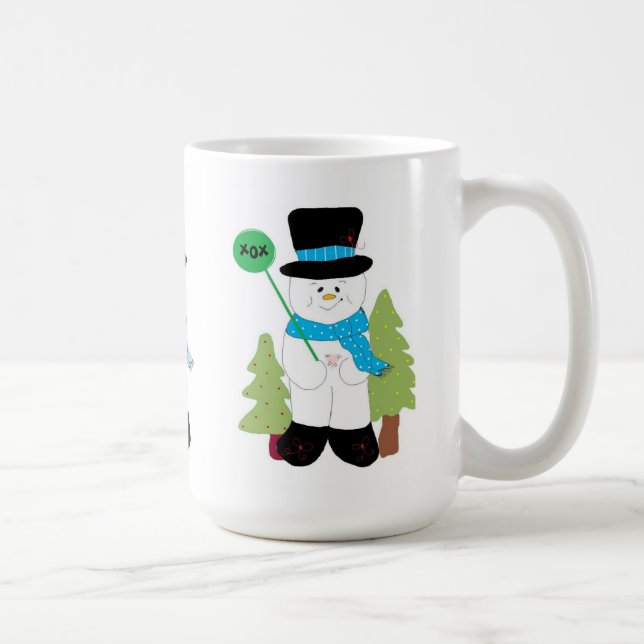 Mug Trois petits bonshommes de neige (Droite)