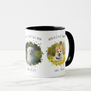 Mug Trois photos de compagnie personnalisées Meilleure