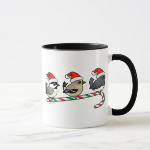 Mug Trois pinsons (US) de Noël