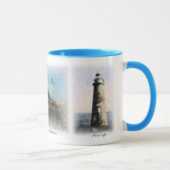 Mug Trois points de repère de Scituate (Droite)