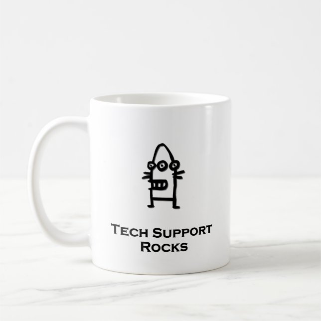 Mug Trois roches de support technique pour les robots  (Gauche)