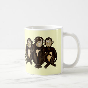 Mug Trois singes sages
