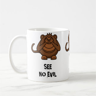 Mug Trois singes sages