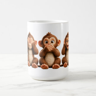 Mug Trois singes sages
