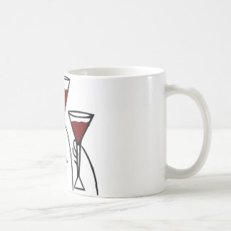 Mug Trois verres de vin dans la bande dessinée de