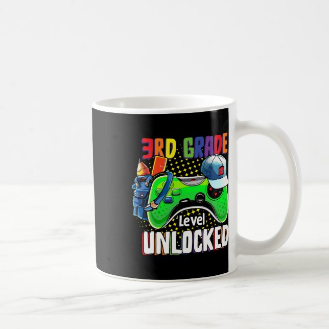 Mug Troisième Niveau Déverrouillé Ck À L'École Jeu Vid (Droite)