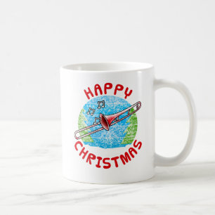 Mug Trombone Christmas Brass Musicien de musique Ensei