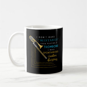 Mug Tromboniste Jazz Musicien Marching Band Trombone