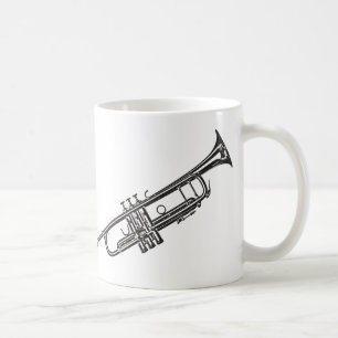 Mug Trompette "dessin "