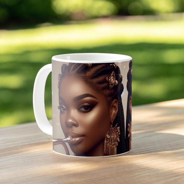 Mug Trompette musicale Gemini Zodiac (Créateur téléchargé)