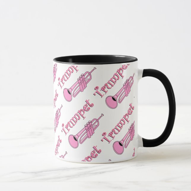 Mug Trompette rose (Droite)