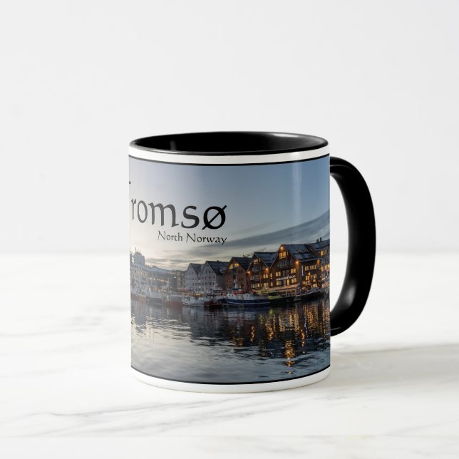 Mug Tromso Norvège Souvenir (Devant droit)