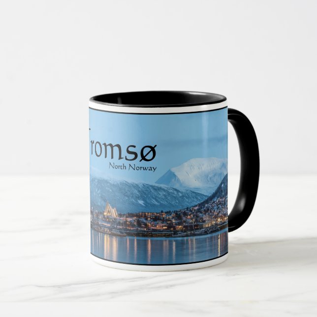 Mug Tromso Norvège Souvenir  (Devant droit)
