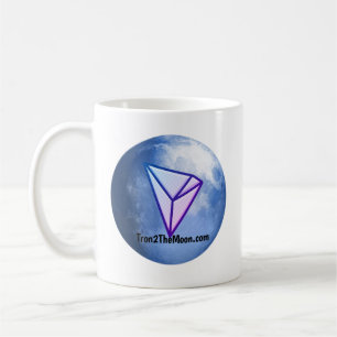 Mug Tron2TheMoon Pour Les Amateurs De Cryptomonnaie Tr