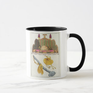 Mug Trône d'un sceptre chinois d'empereur, de yo-yo e