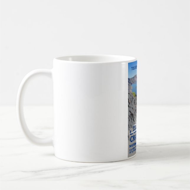 Mug Trop beau à nommer ! - Parc national du lac Crater (Gauche)