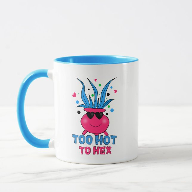 Mug Trop chaud pour jeter un sort – Potion de sorcière (Gauche)