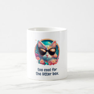 Mug Trop Cool pour la conception de la boîte à litière