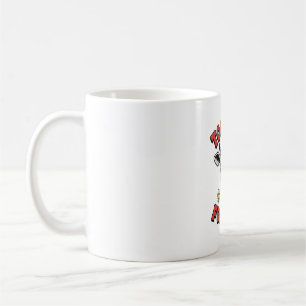 Mug Trop Cool Pour Moo Dessin De Veste Rétro De Vache
