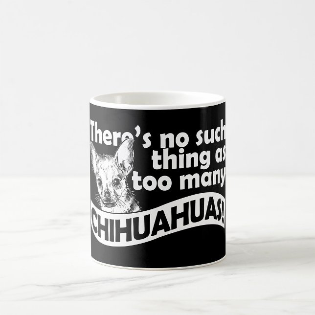 Mug Trop de café Chihuahuas (Créateur téléchargé)