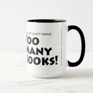 Mug Trop de livres