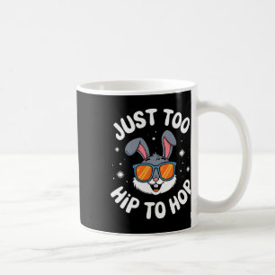 Mug Trop Hip Pour Hop Cool Bunny Pâques Enfants Amusan