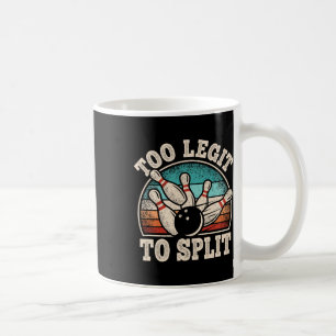 Mug Trop Léger Pour Fractionner Bowling Lover Bowler F
