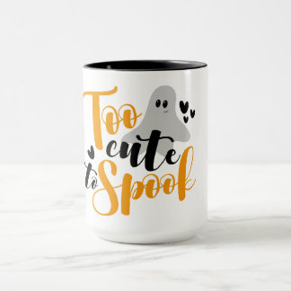 Mug Trop Mignon Pour Effrayer Fantôme Halloween Drôle 