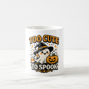 Mug Trop mignon pour effrayer le fantôme d'Halloween