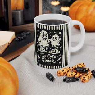 Mug Trop mignon pour effrayer les fantômes d'Halloween