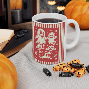 Mug Trop mignon pour effrayer les fantômes fantaisiste