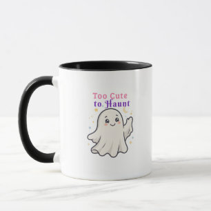 Mug Trop mignon pour hanter le fantôme design Hallowee