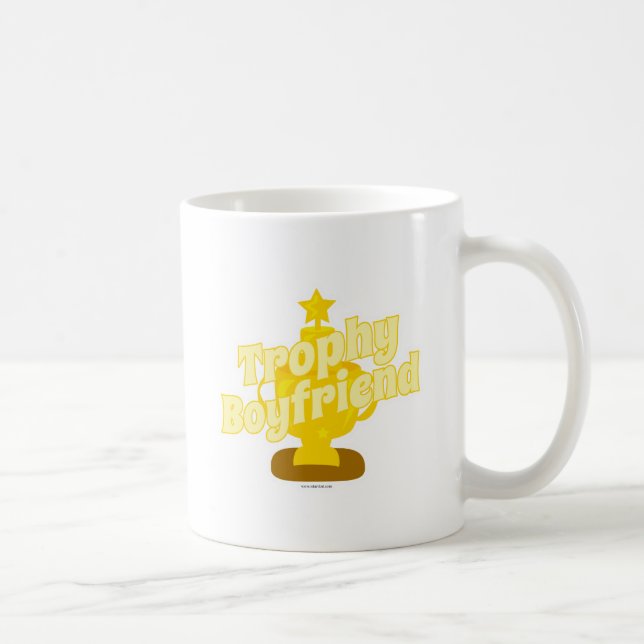 Mug Trophée Boyfriend Cheeky Humour Moto Dessin (Droite)