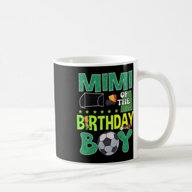 Mug Trophée de fête d'anniversaire de garçon de but de (Droite)