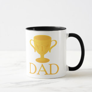 Mug Trophée de fête des pères pour le cadeau de papa
