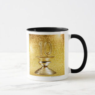 Mug Trophée du numéro 10 d'or